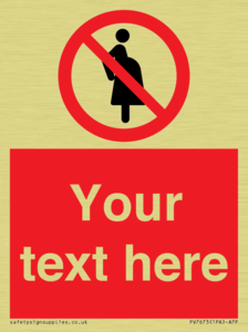 Custom prohibition not for pregnant women